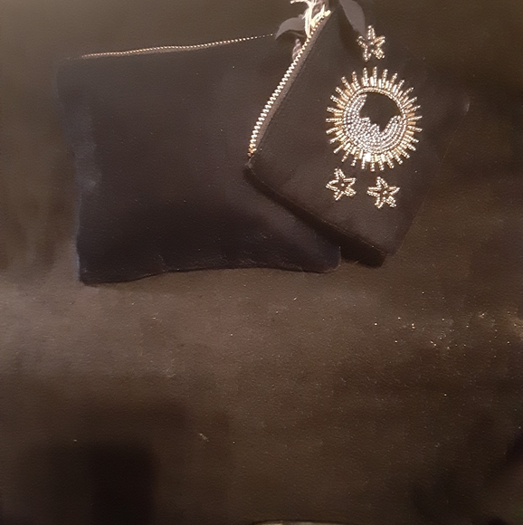 Ladies evening  clutch and attached change purse - Picture 2 of 4